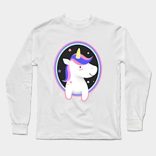 Cute Unicorn Long Sleeve T-Shirt